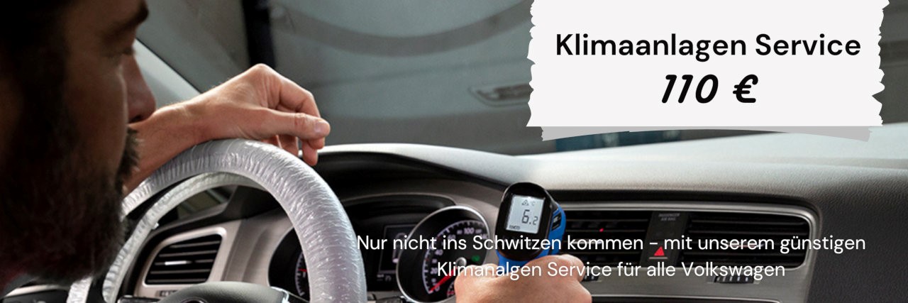 Klimaanlagen-Service im Autohaus Sell
